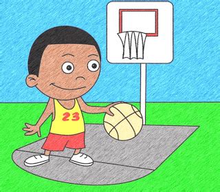 How to draw a basketball player. How To Draw Cartoons: Basketball Player