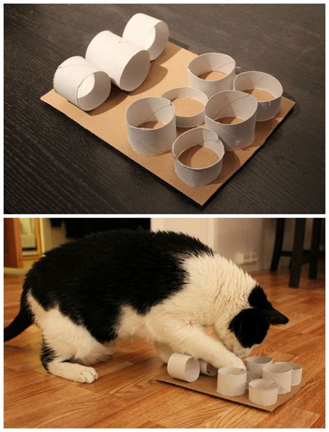 Told you cat puzzle toy is incredibly simple and inexpensive. Best 25+ Cat puzzle feeder ideas on Pinterest | Buy a ...