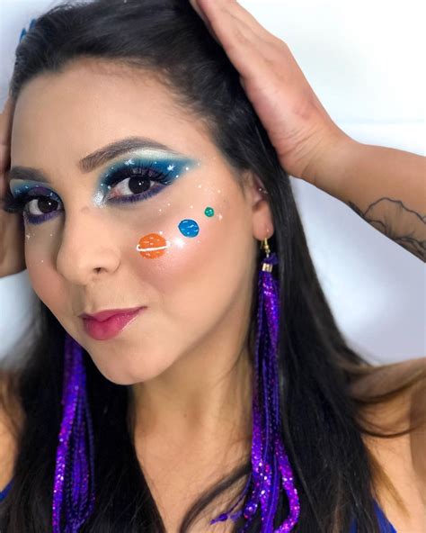 adriana abreu makeup on instagram “planet princess 🪐 🌍💙 quem curtiu