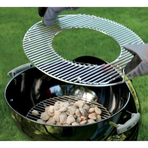 Weber Hinged Replacement Cooking Grate With Removable Center For 22 1