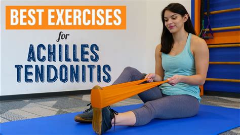 Stretches To Help Improve Achilles Tendonitis Youtube