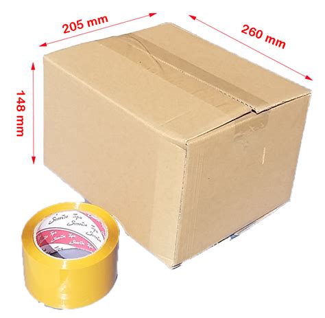 Cartons 260x205x148mm (5-Ply) 100/Bundle cardboard boxes