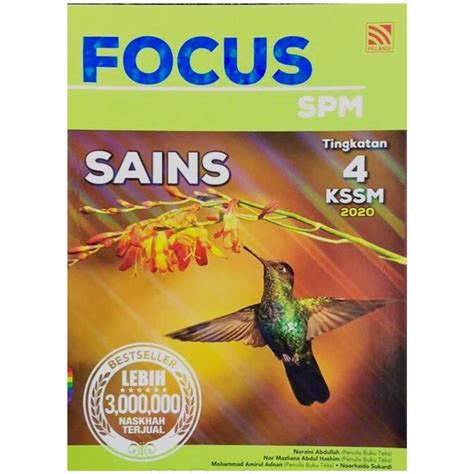 Posisi buku cetak atau buku konvensional, saat ini semakin tersisihkan. BUKU RUJUKAN: FOCUS SPM TINGKATAN 4 KSSM 2020 - SAINS ( BM ...
