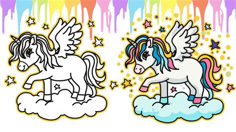 Setiap hari permainan anak perempuan baru online! Cara Menggambar Dan Mewarnai Kuda Poni UNICORN | Kuda Poni Bertanduk Yang Lucu - YouTube