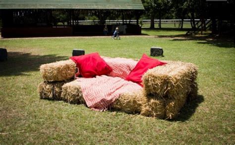 Ten Ways To Use Hay Bales At Your Wedding Rustic Wedding Chic Hay