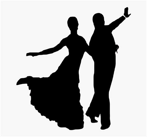 Transparent Salsa Dance Clipart Ballroom Dancing Silhouettes Free Hd Png Download