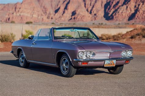 1965 Chevrolet Corvair Monza Convertible 4 Speed For Sale On Bat