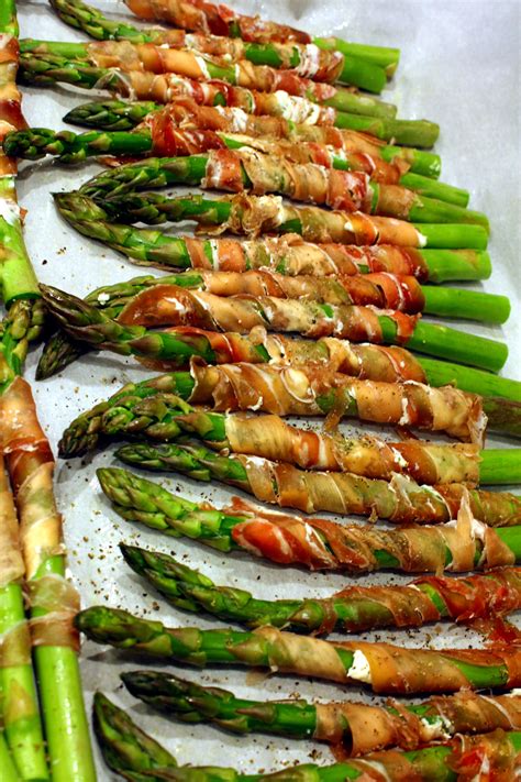 Meaning of asparagus in english. Baked Prosciutto-Wrapped Asparagus Spears | Prosciutto ...