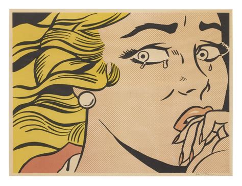 Roy Lichtenstein Crying Girl Corlett Ii1 Prints And Multiples