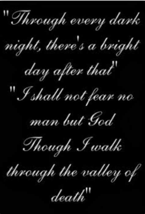 For thou art with me; Valley Of Death Quote - ShortQuotes.cc