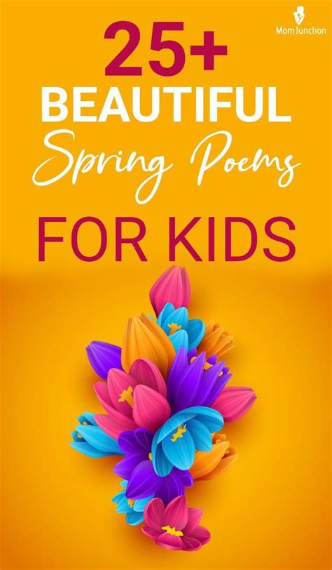 25 Refreshing And Beautiful Spring Poems For Kids Artofit