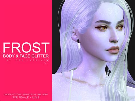 The Sims Resource Frost Body And Face Glitter