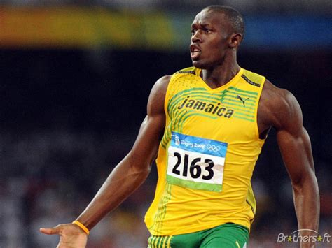 Usain bolt is regarded across the whole world as a legend, the most prolific sprinter in the history of track events. Biography Intertainment: Usain Bolt Biography