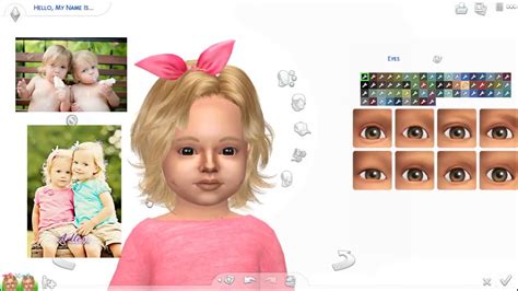 The Sims 4 Cas Creating Twin Toddlers Using Inspiration Youtube
