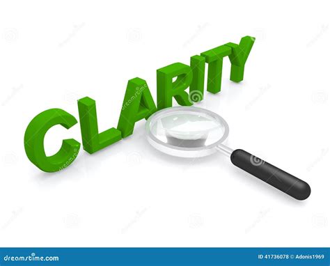 Looking For Clarity Stock Illustration Illustration Of Clarity 41736078
