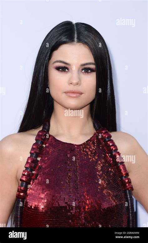 Selena Gomez Attends The 2015 American Music Awards At Microsoft