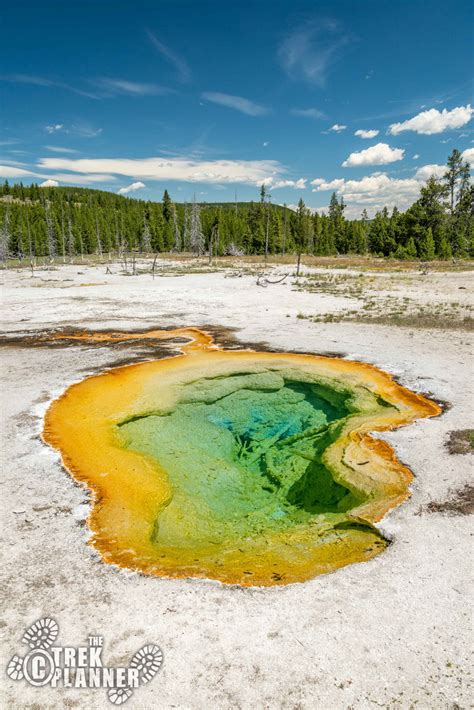 Biscuit Basin Yellowstone National Park The Trek Planner