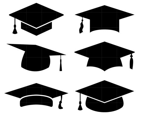 Graduation Cap Topper Template Svg
