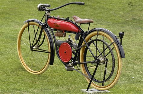 Motorcycle 74 Evans Motorized Bicycle 1919