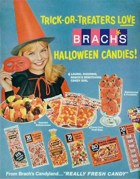 Brachs Halloween Candies 1966 R1960s