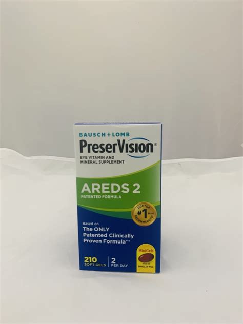 Buy Preservision Areds 2 Eye Vitamin And Mineral Supplement 210 Ct With