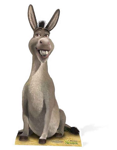 Donkey From Shrek Lifesize Cardboard Cutout Standee Standup Shrek