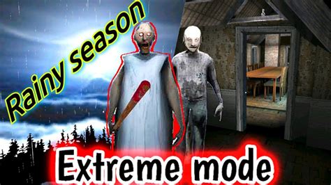 granny 3 extreme mode rainy season map edited mod youtube