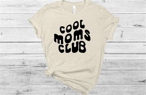 Cool Moms Club Svg Mom Life Svg Mom Svg Mama Svg Etsy