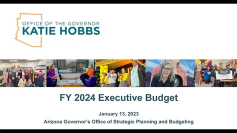 Fiscal Year 2024 Executive Budget Youtube