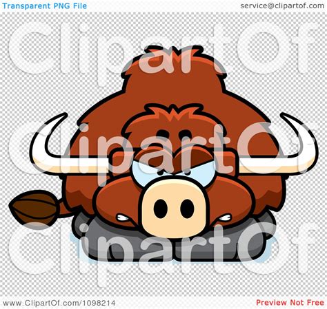 Clipart Angry Yak Royalty Free Vector Illustration By Cory Thoman