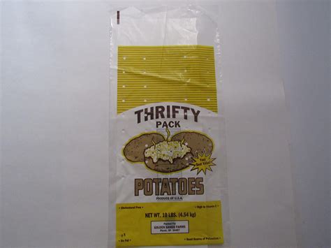Item No 143 Plastic Potato Bag Thrifty Pack 10 Lb 1000 Pack