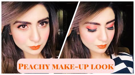 Peachy Makeup Look Tutorial And Reviews Of Amouret Bliss Products