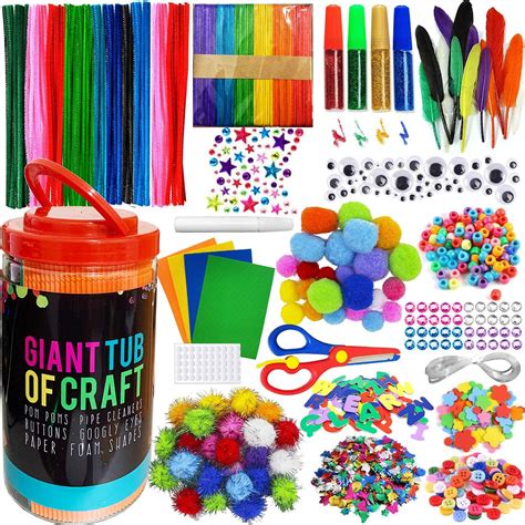 Moiso Arts And Crafts Supplies For Kids With Idea Book Craft Art