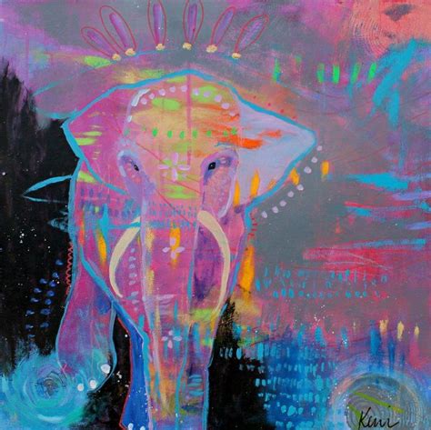 Stride On Elephant Spirit By Kerri Blackman Artfinder Abstract