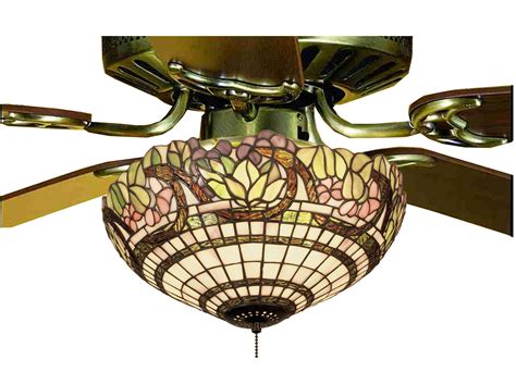 Get free shipping on qualified tiffany ceiling fans or buy online pick up in store today in the lighting department. Meyda 12706 Tiffany Handel Grapevine Fan Light Fixture