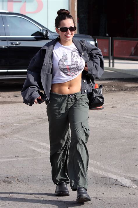 Addison Rae Flaunts Her Toned Midriff While Leaving A Workout Session