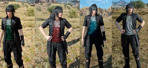 Change Noctis Hair Eyes Shirt Outfit Color At Final Fantasy Xv Nexus