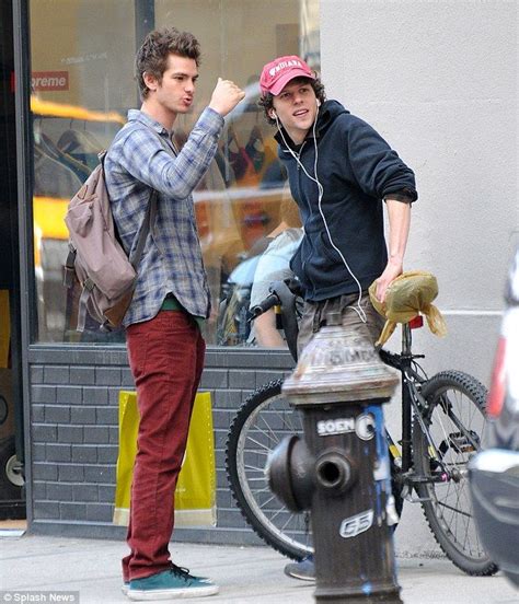 Andrew Garfield And Jesse Eisenberg Two Of My Favorite Actors