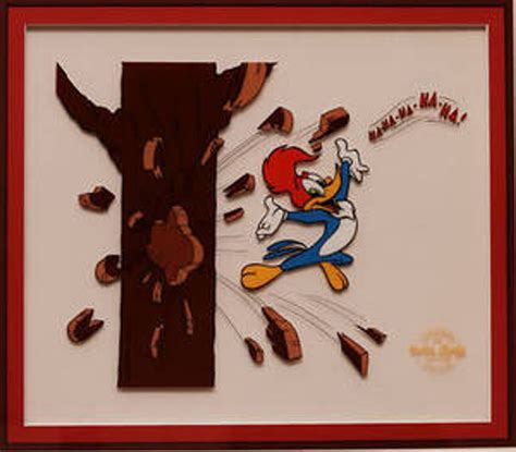 Woody Woodpecker Cel Sericel Ha Ha Ha 3d Walter Lantz Ringos Store