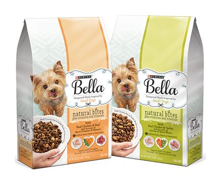 Visit the purina bella store. Bella Natural Bites Plus Vitamins and Minerals Adult Dry ...
