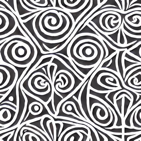 Seamless Mandala Stencil Pattern · Creative Fabrica