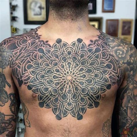 100 Pattern Tattoos For Men Symmetrical Design Ideas