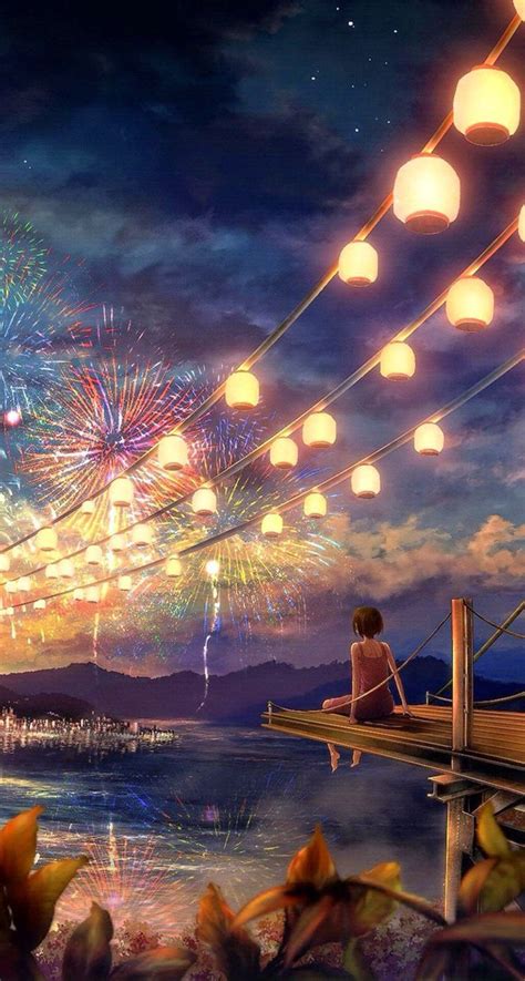 Последние твиты от anime scenery&stills (@animestills). Lights in 2020 | Anime scenery, Scenery, Fantasy landscape