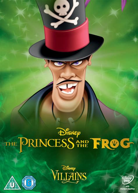 Princess And The Frog Disney Villains Limited Artwork Edition Dvd