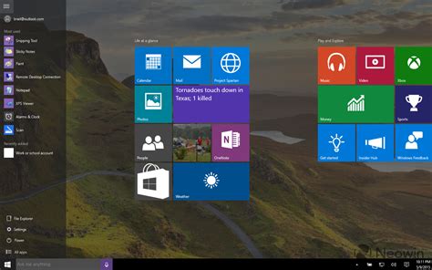 Avvistata La Build 10114 Di Windows 10 Insider Preview Novità In Start