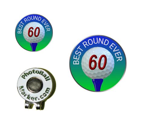 Best Golf Round Ever Golf Ball Marker 60 Photo Ball Marker