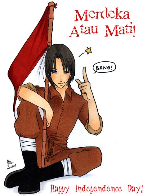 Gambar Kartun Lucu Kemerdekaan Ri Terbaru | Top Gambar