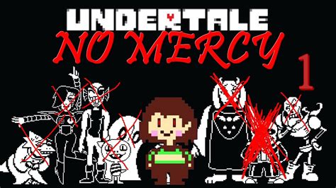 Undertale No Mercy Attempt Part 1 Youtube