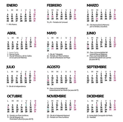 Calendario 2023 Argentina Ministerio Del Interior Pdf To Ppt Imagesee