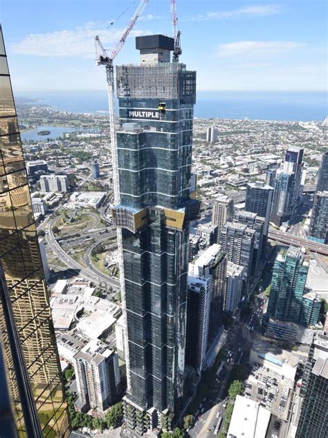 Australia 108 Melbournes Highest Skyscraper Designed To Move 600mm